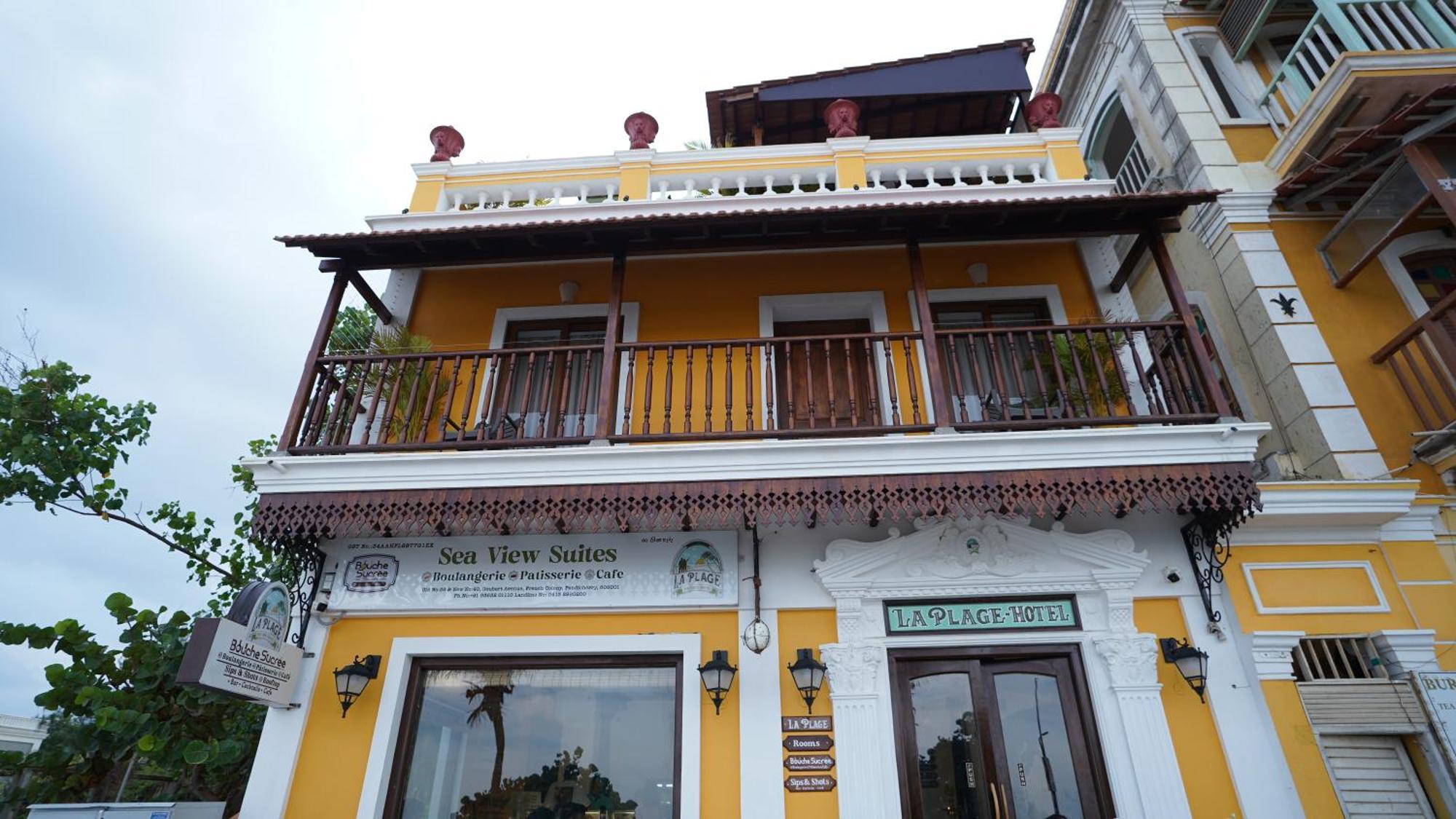 פונדיצ'רי La Plage Seaview Suites מראה חיצוני תמונה